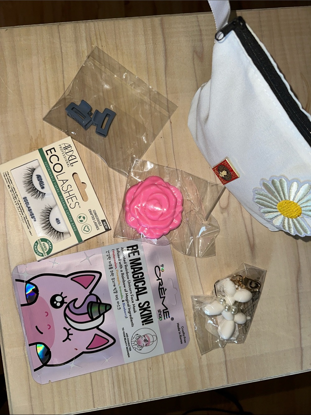 Handcrafted BabesLoveBoxes canvas zipper pouch